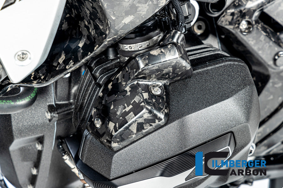 CACHE INJECTEUR GAUCHE CARBONE BMW R1300GS-R1300GSA