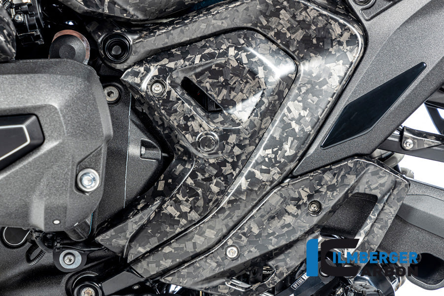 CACHE TRIANGLE DE CADRE GAUCHE CARBONE BMW R1300GS-R1300GSA