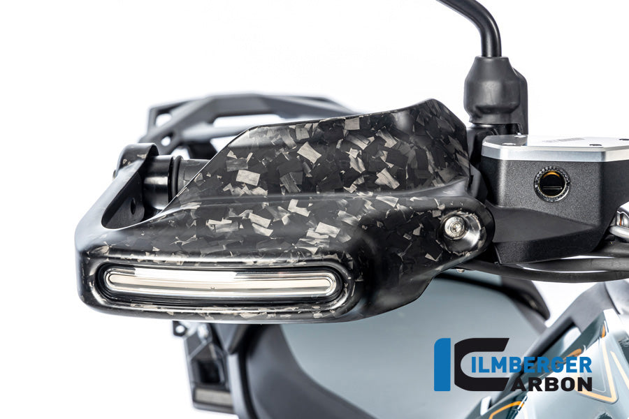 GRAND PROTÈGE-MAIN DROIT AVEC SUPPORT CLIGNOTANT CARBONE BMW R1300GS-R1300GSA