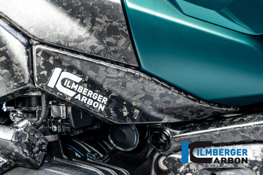 CACHE RÉSERVOIR INFÉRIEUR GAUCHE CARBONE BMW R1300GS