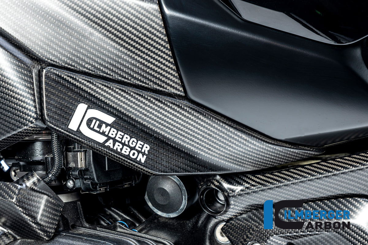 CACHE RÉSERVOIR INFÉRIEUR GAUCHE CARBONE BMW R1300GS