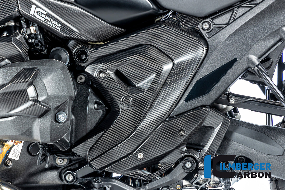 CACHE CADRE GAUCHE CARBONE BMW R1300GS-R1300GSA