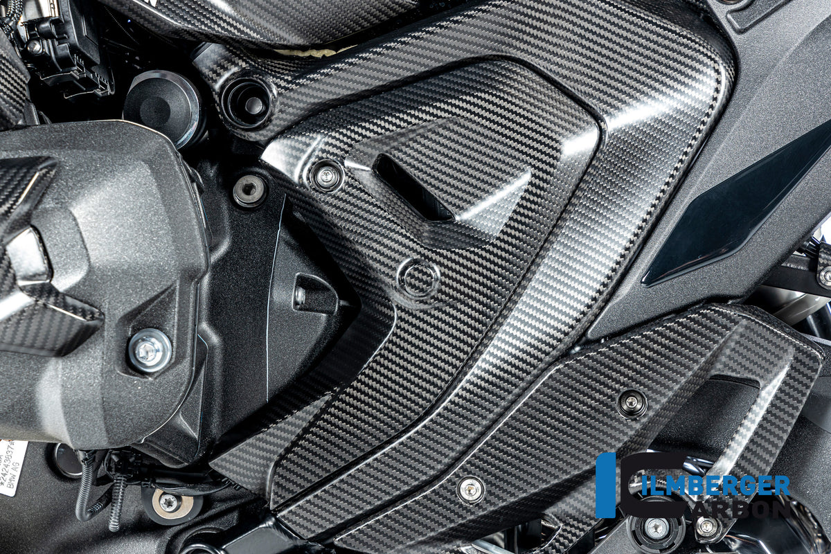CACHE TRIANGLE DE CADRE GAUCHE CARBONE BMW R1300GS-R1300GSA