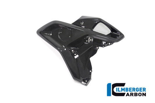 CONDUIT D'AIR DROIT (POUR CACHE RADIATEUR INOX D'ORIGINE) CARBONE BMW R1250GS