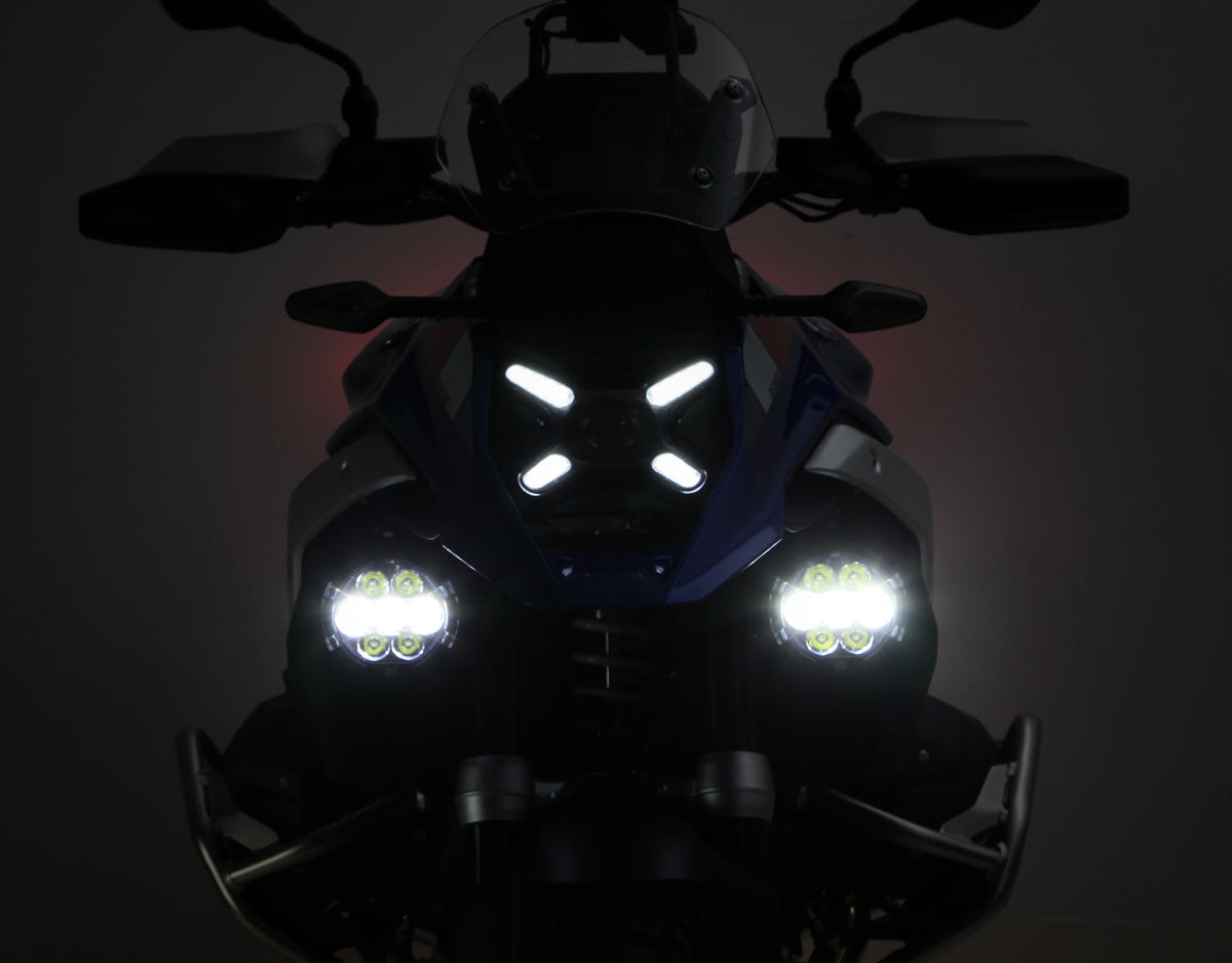 SUPPORT SUPÉRIEUR DE FEUX ADDITIONNELS DENALI BMW R1300GS