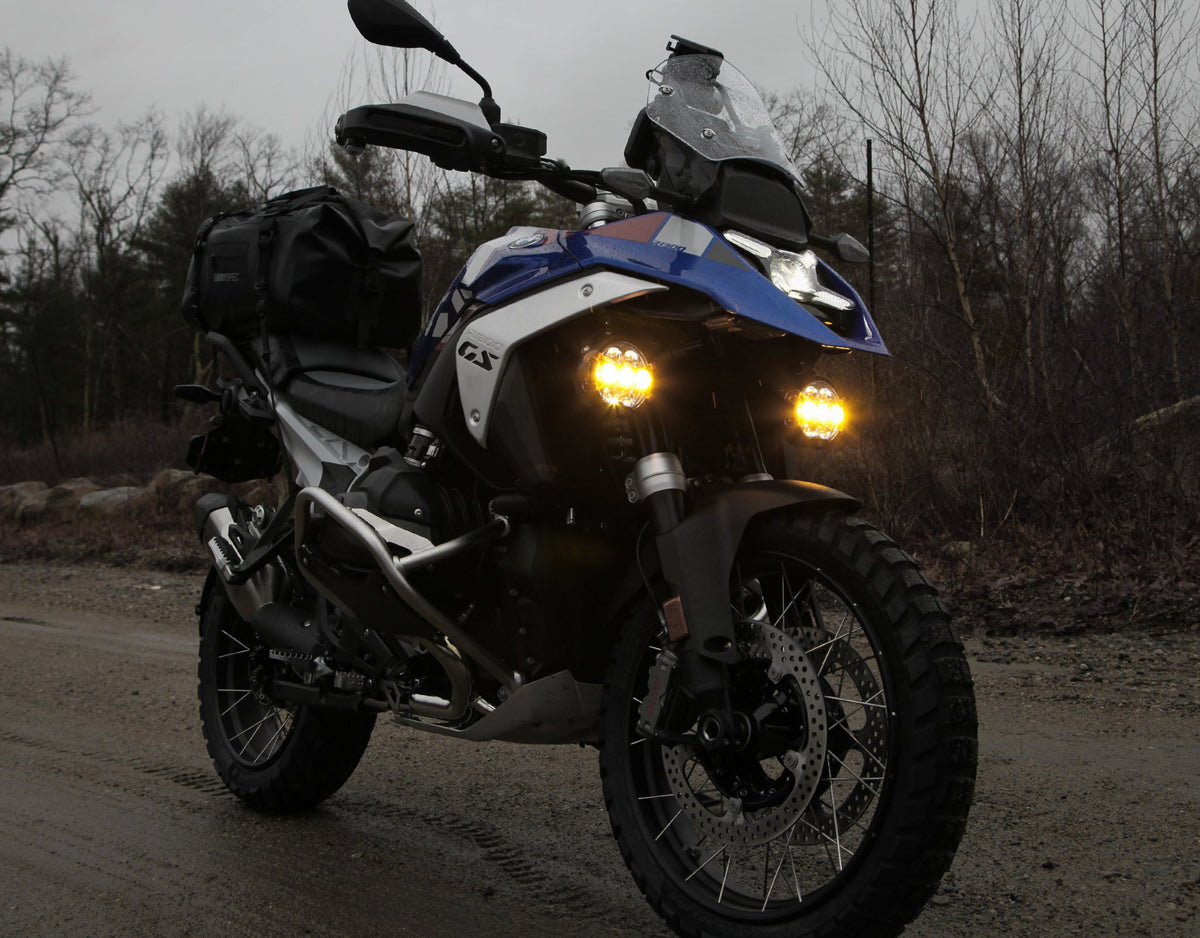 SUPPORT SUPÉRIEUR DE FEUX ADDITIONNELS DENALI BMW R1300GS