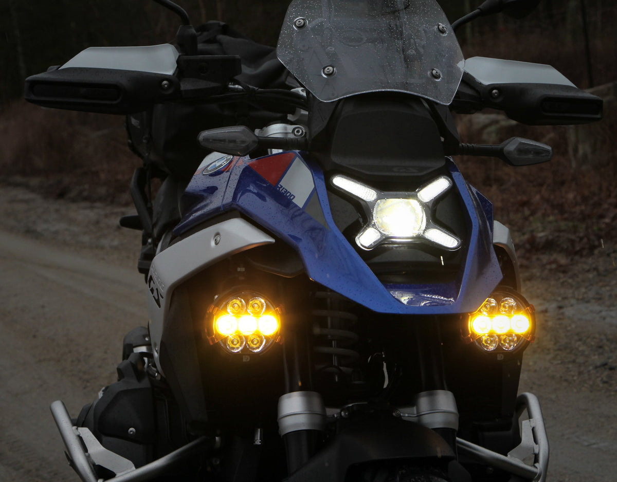 SUPPORT SUPÉRIEUR DE FEUX ADDITIONNELS DENALI BMW R1300GS