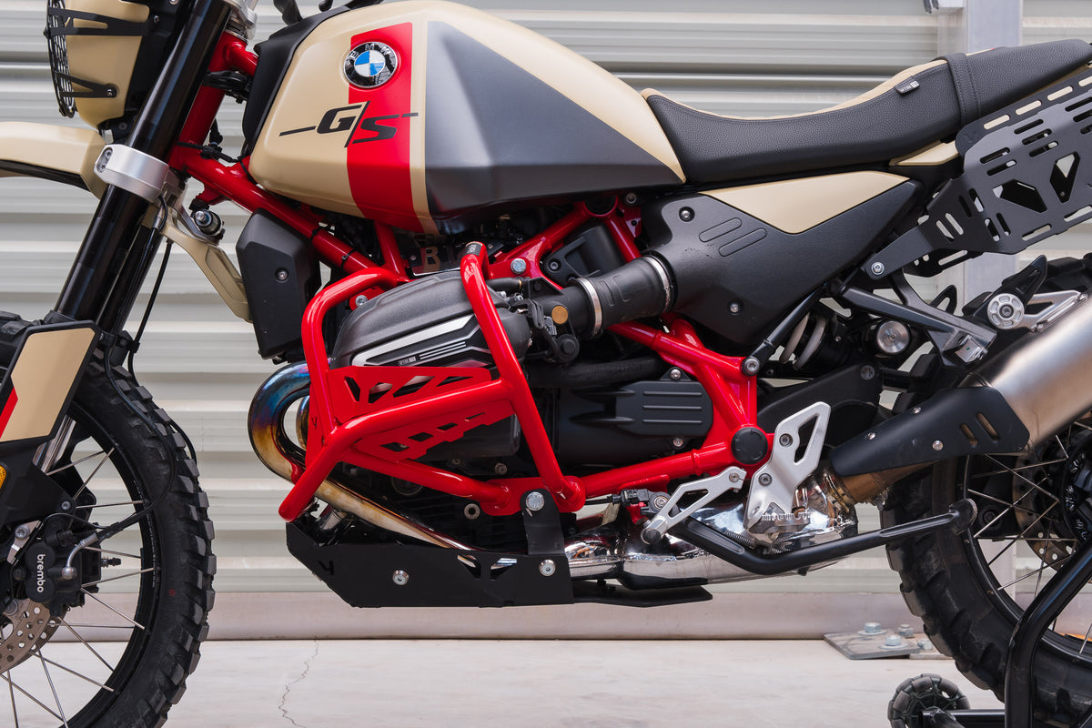 Crash bar rouge Yakk Exp BMW R 12 G/S