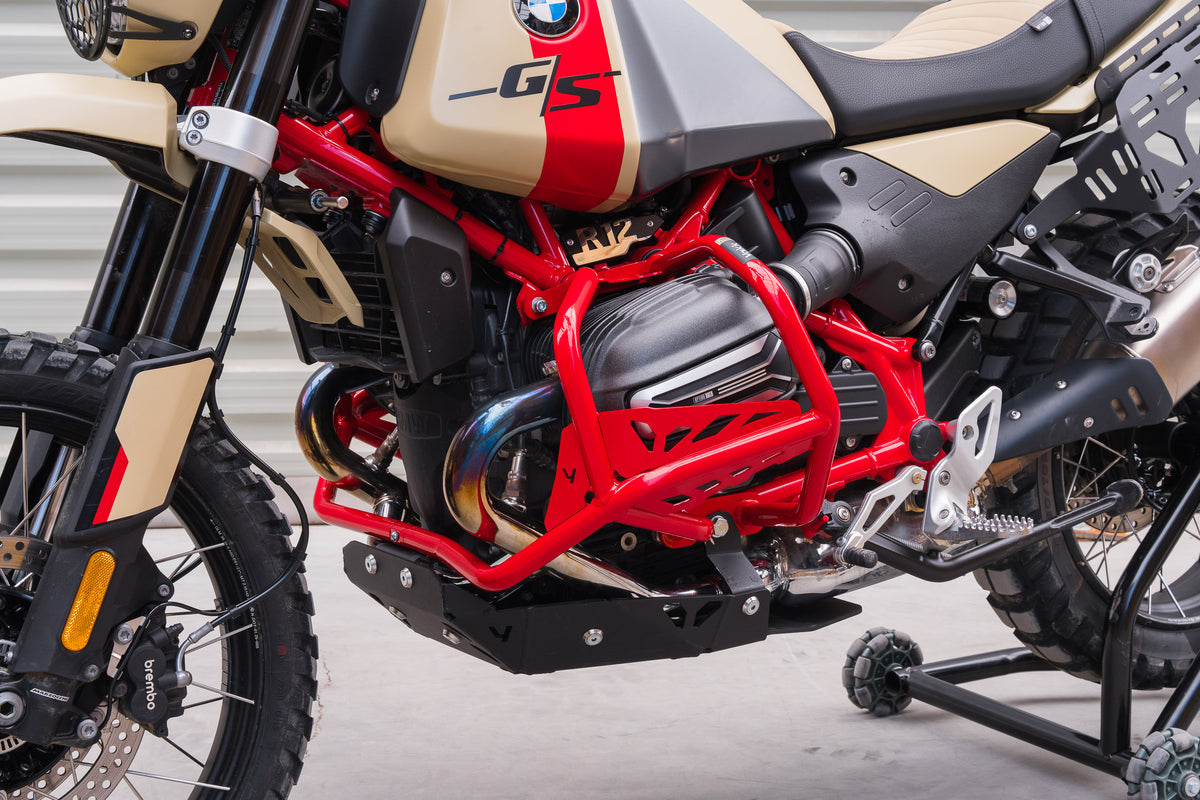 Crash bar rouge Yakk Exp BMW R 12 G/S