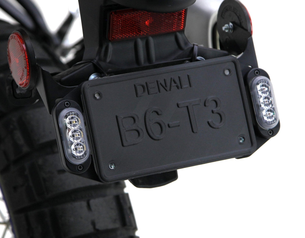 CLIGNOTANTS ARRIÈRE LED T3 SWITCHBACK DENALI AVEC SUPPORT DE PLAQUE