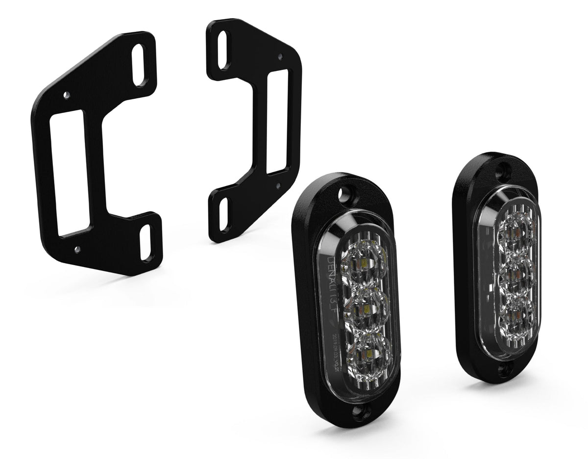 CLIGNOTANTS ARRIÈRE LED T3 SWITCHBACK DENALI AVEC SUPPORT DE PLAQUE